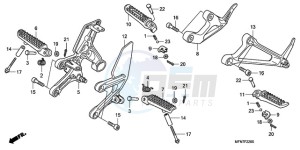 CB1000RA9 France - (F / ABS CMF) drawing STEP