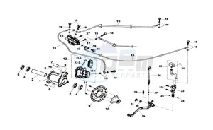 TRACKRUNNER 180 drawing REAR BRAKE