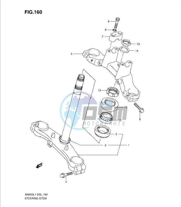 STEERING STEM