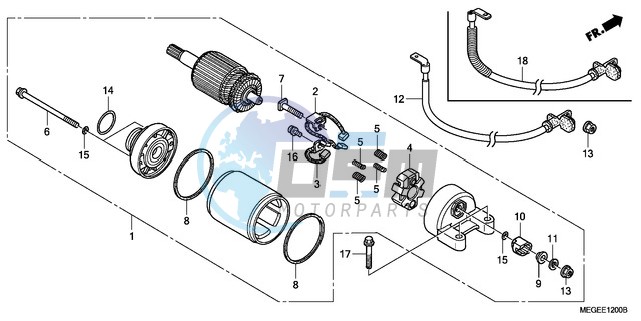 STARTER MOTOR