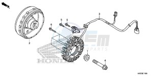 TRX420FA2E TRX420 ED drawing GENERATOR