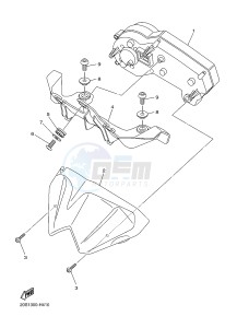 XJ6N 600 XJ6-N (NAKED) (20SJ) drawing METER