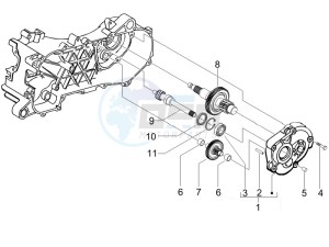 Stalker 50 drawing Reduction unit