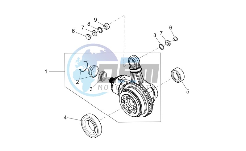 Trans.cpl.-Bevel gear