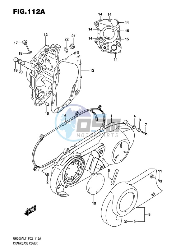 CRANKCASE COVER