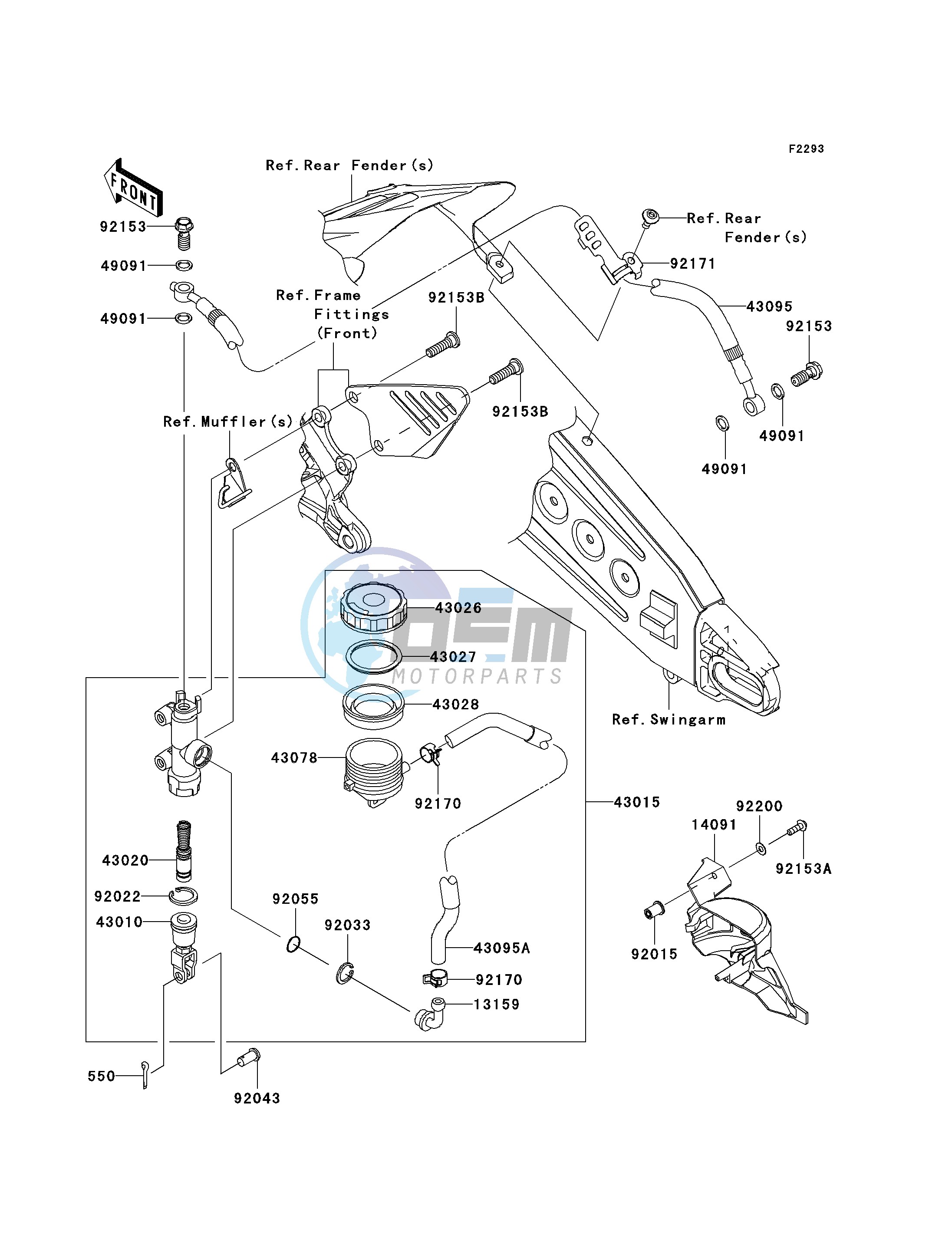 REAR MASTER CYLINDER