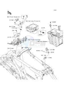 KSF 450 B [KFX450R MONSTER ENERGY] (B8F-B9FB) B8F drawing FUEL INJECTION