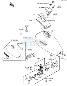 ZL 600 A [ZL600 ELIMINATOR] (A1-A2) drawing FUEL TANK