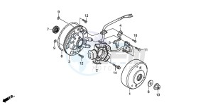 CRF50F drawing GENERATOR