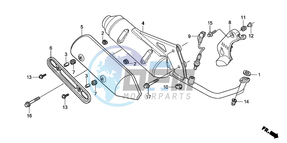 EXHAUST MUFFLER