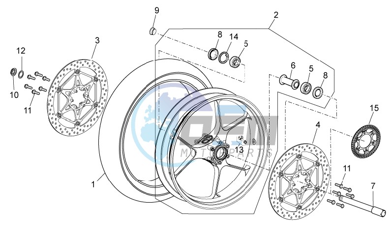 Front wheel