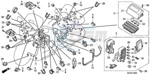 GL18009 SI / AB NAV - (SI / AB NAV) drawing WIRE HARNESS