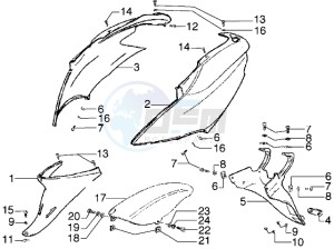 Diesis 50 drawing Fairings