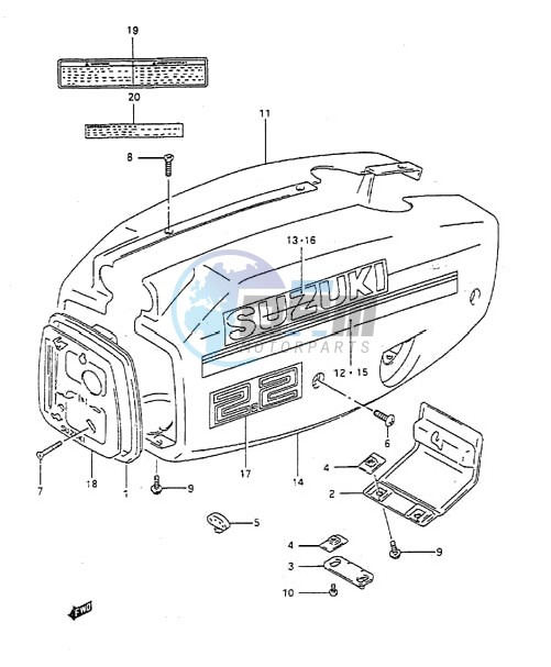 Engine Cover (DT 2.2 1997)