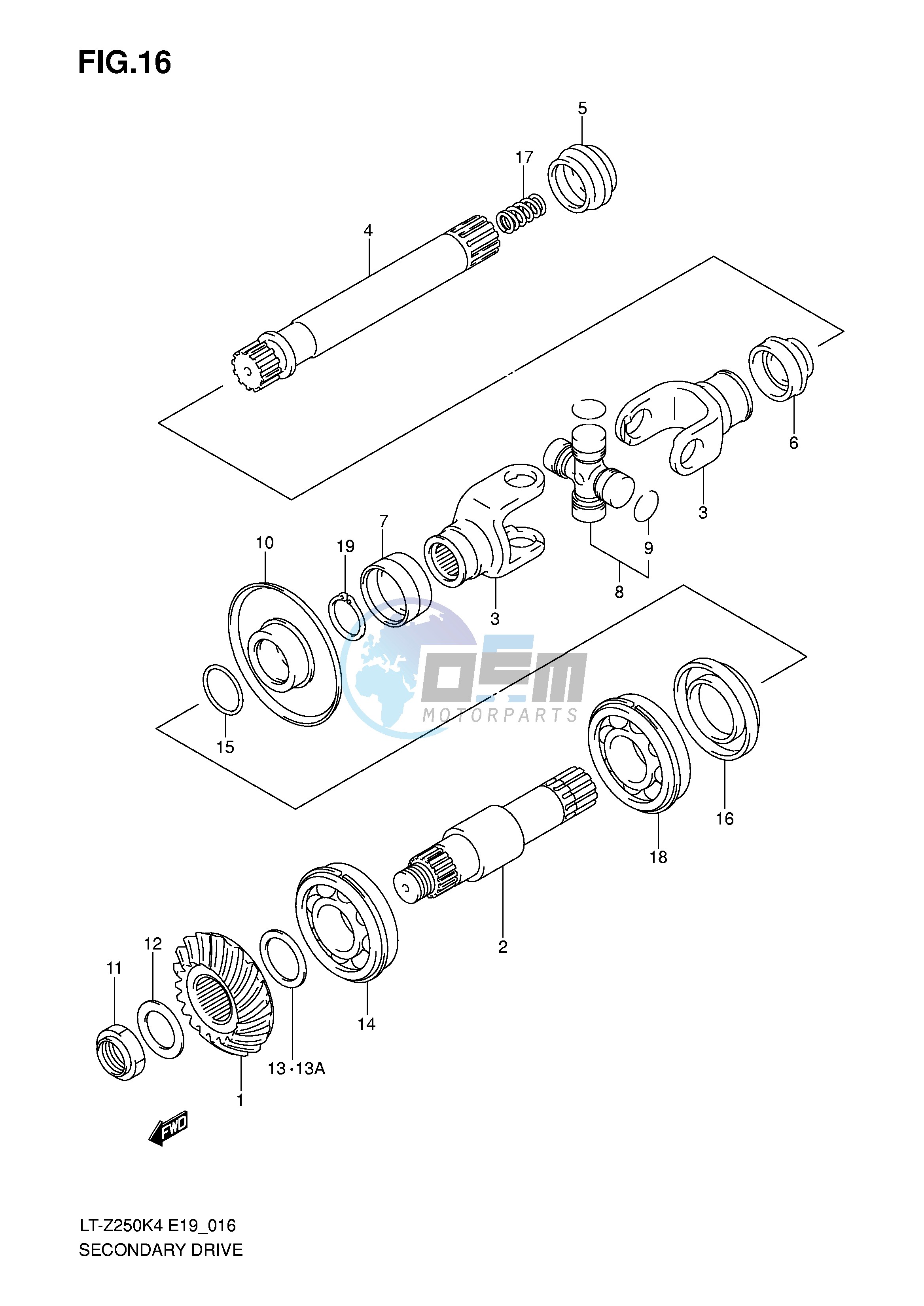 SECONDARY DRIVE