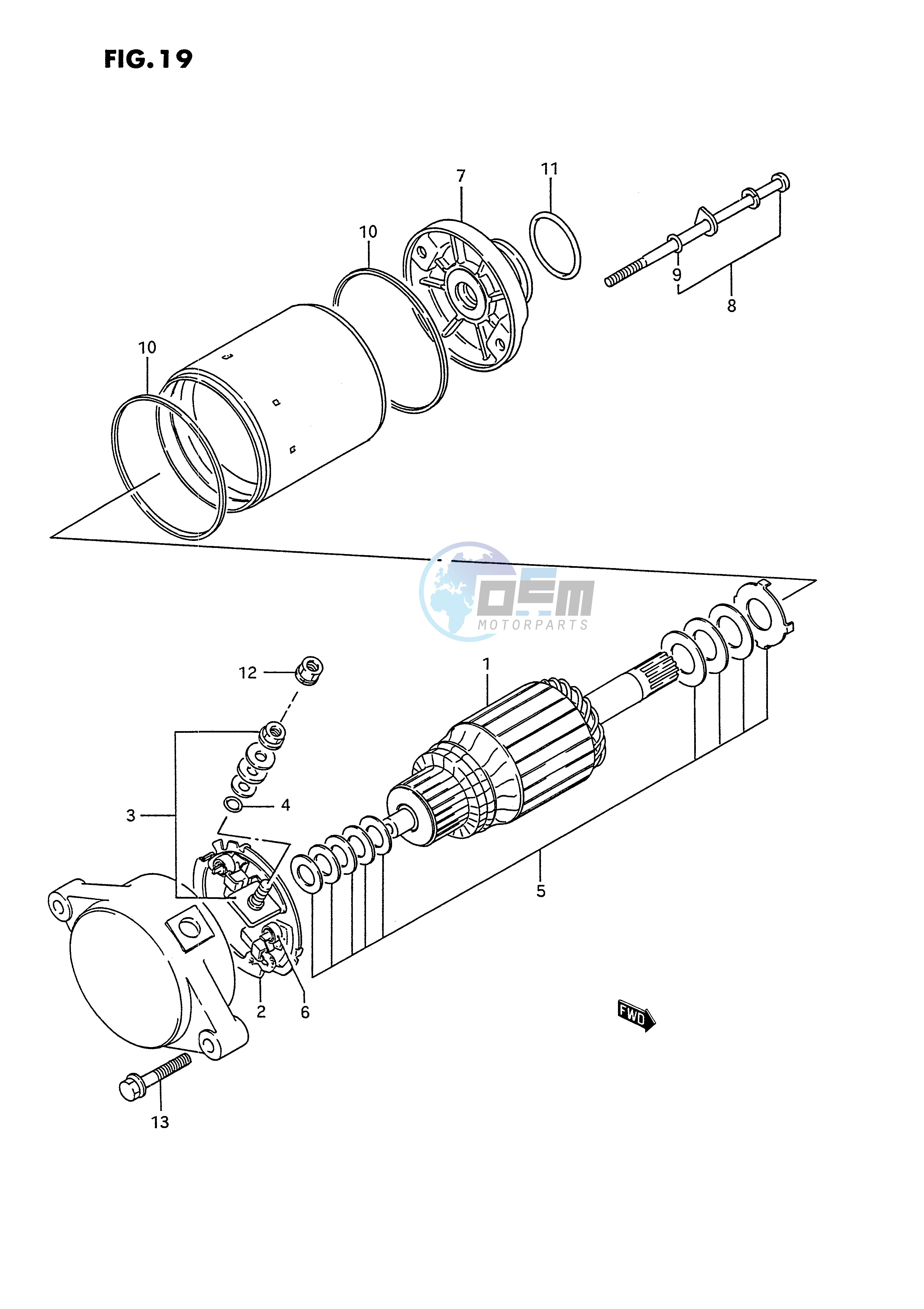 STARTING MOTOR