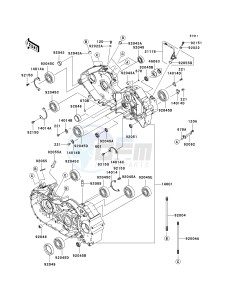 VN 2000 H [VULCAN 2000 CLASSIC] (8F-9F) 0H9F drawing CRANKCASE