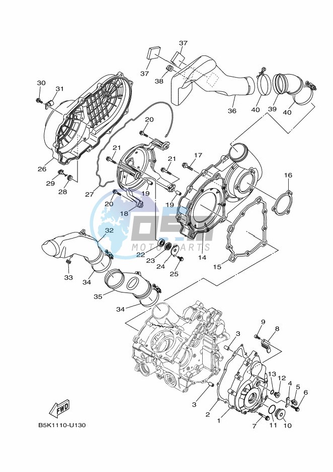 CRANKCASE COVER 1