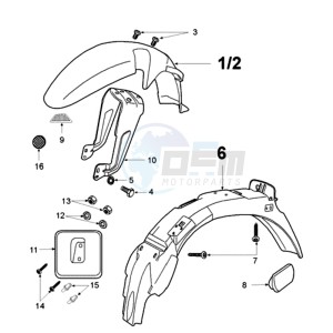 FOX LNA 2 drawing MUDGUARD