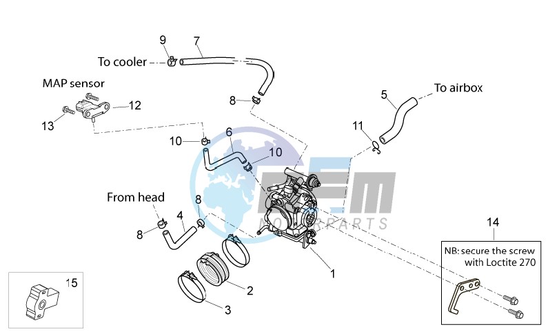 Throttle body