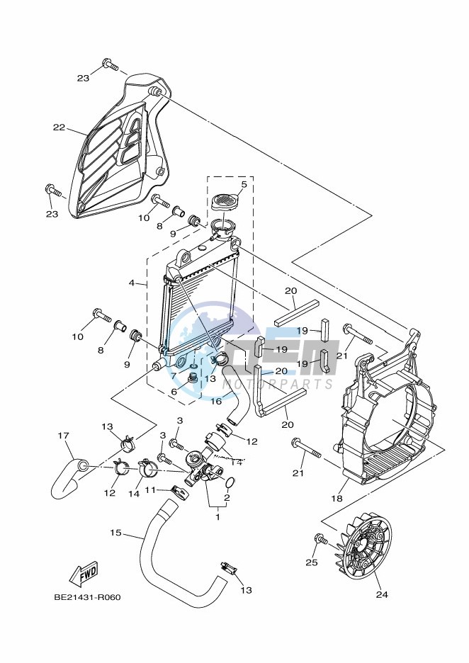 RADIATOR & HOSE