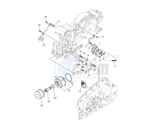 XP T-MAX 500 drawing OIL PUMP