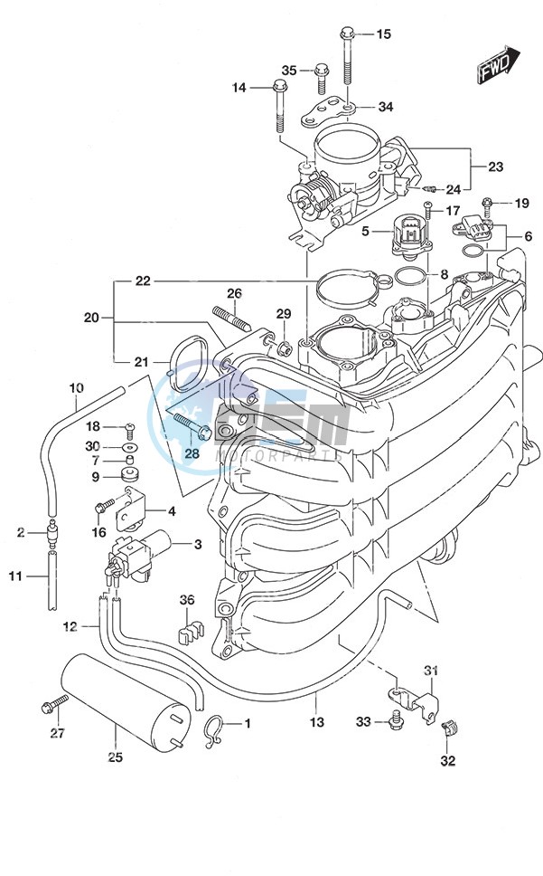 Intake Manifold/Throttle Body