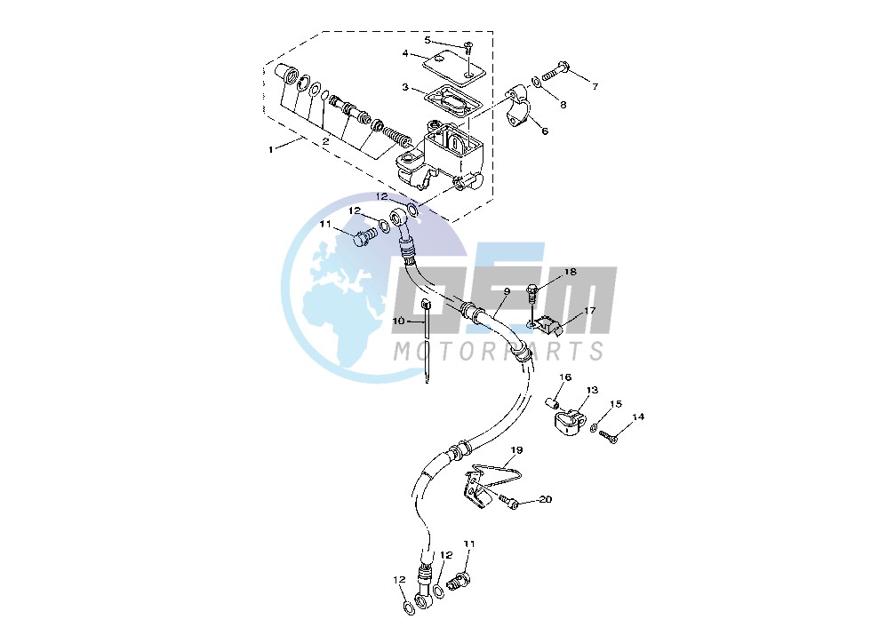 FRONT MASTER CYLINDER