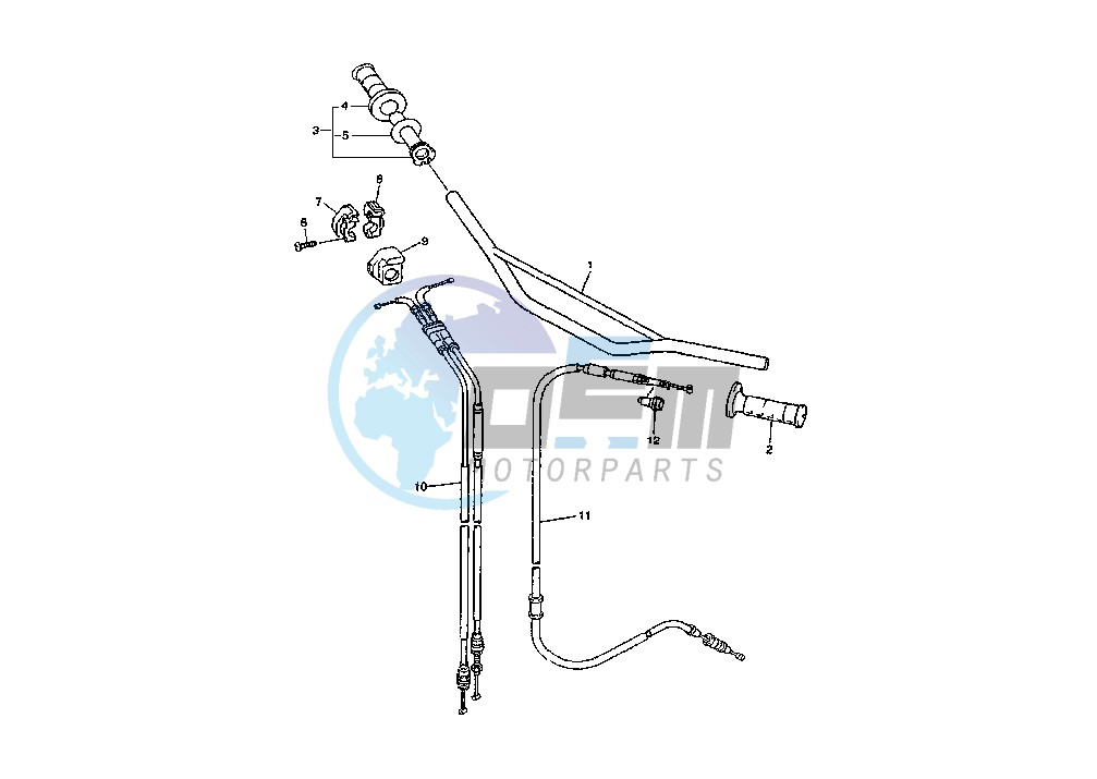 STEERING HANDLE – CABLE