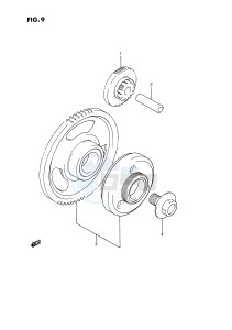 GSX1100 (E2) drawing STARTER CLUTCH