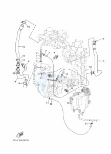 F250DETX drawing CYLINDER-AND-CRANKCASE-4