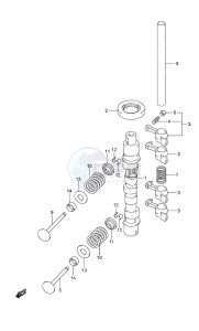 DF 9.9B drawing Camshaft