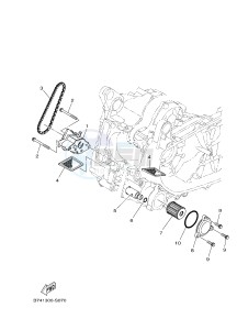 CZD300-A X-MAX 300 (BY31 BY31 BY31 BY31 BY31) drawing OIL PUMP