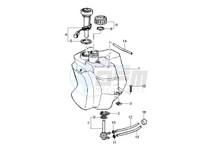 Liberty 50 drawing Fuel Tank