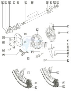 LUXE_25_T-X 50 T-X drawing Rear wheel