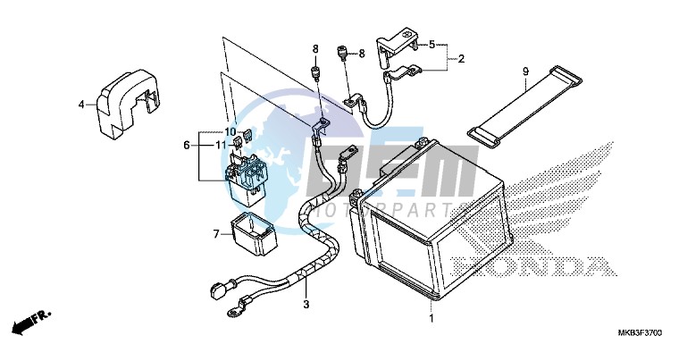 BATTERY (CBR1000RR/ S)