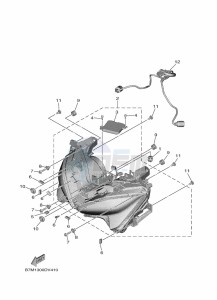 CZD300-A XMAX 300 (BGS2) drawing ELECTRICAL 3