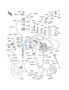 JF 650 K [X2] (K2) [X2] drawing FUEL TANK