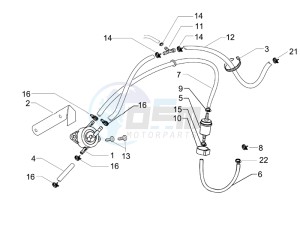 Granturismo 200 L drawing Supply system