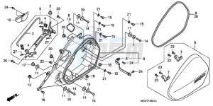 NT700VAA UK - (E / ABS MKH) drawing L. SADDLEBAG