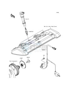 Z800 ABS ZR800DFF UF (UK FA) XX (EU ME A(FRICA) drawing Ignition System