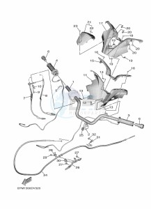 CZD300-A XMAX 300 (BMK1) drawing STARTER