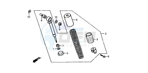 SGX50S drawing REAR CUSHION