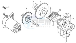 WOLF 125 drawing STARTER CLUTCH