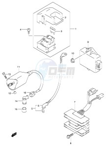 GZ250 (P3) drawing ELECTRICAL