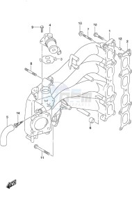 DF 115A drawing Intake Manifold