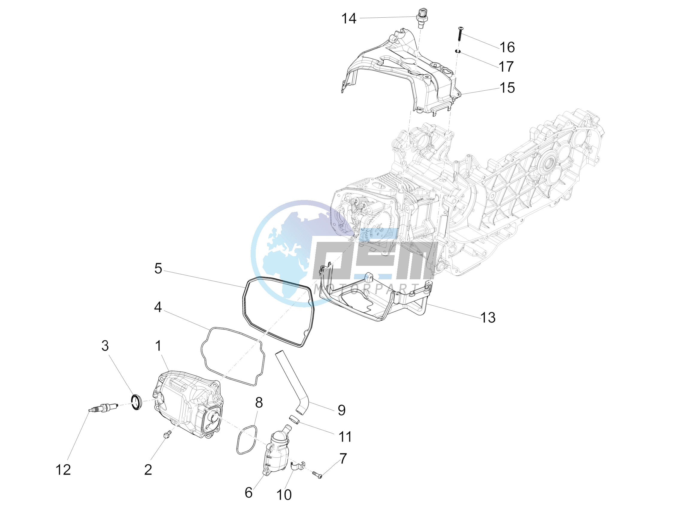 Cylinder head cover