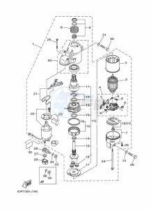 F150AETX drawing STARTER-MOTOR