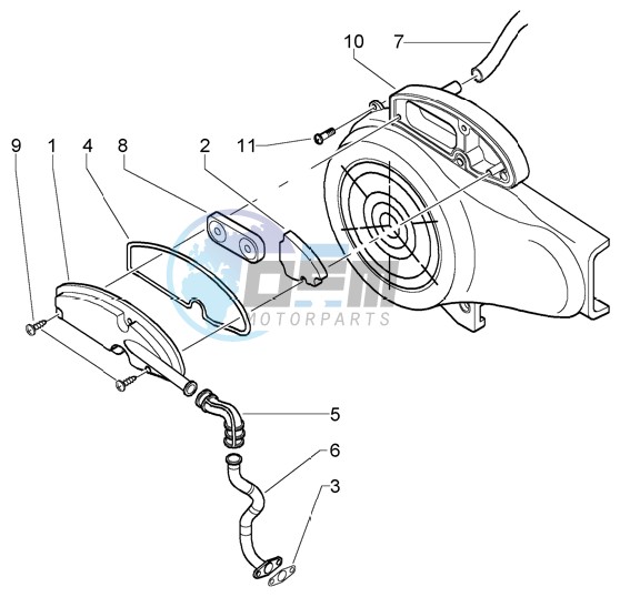 Cover - secondary air filter box