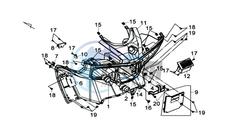 COWLING FRONT